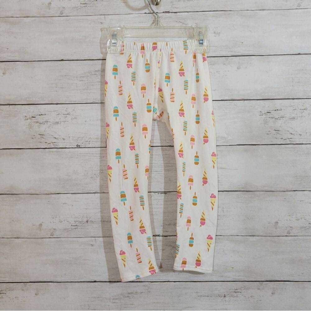 DOT DOT SMILE Baby Girl Ice Cream Popsicles Buttery Soft Leggings Size 2T‎